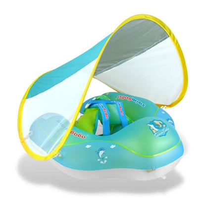 Baby float with UV protection sunshade | 3 months to 5 years